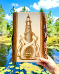 The Lighthouse wood engraving